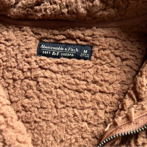 Abercrombie & Fitch | Zip-Up Sherpa Pullover - Picture 3 of 4